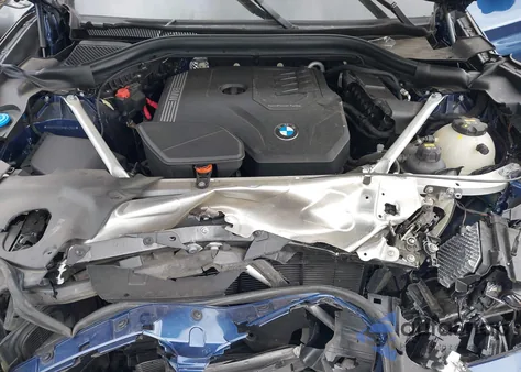 2021 BMW X3 из США, поврежденный, VIN 5UKTY5C04M9E42951